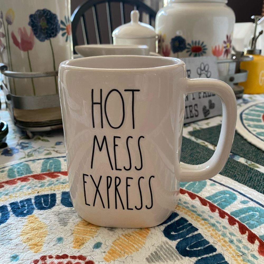 Rae Dunn LL Hot Mess Express Mug